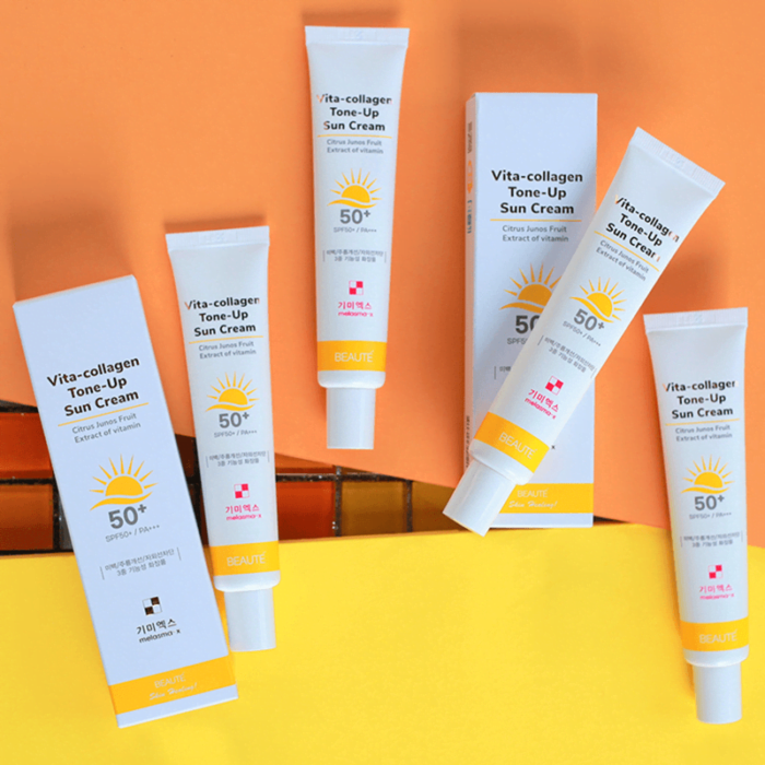 Vita Collagen Tone Up Sun Cream
