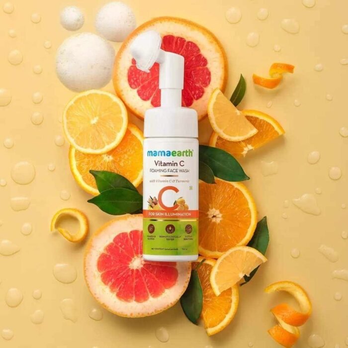 Mamaearth Vitamin C Foaming Face Wash Mamaearth Vitamin C Foaming Face Wash