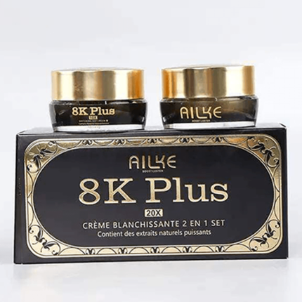 Ailke 8K Plus Whitening Cream 2 IN 1 Set