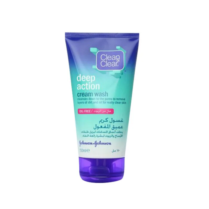 Clean & Clear Deep Action Cream Wash