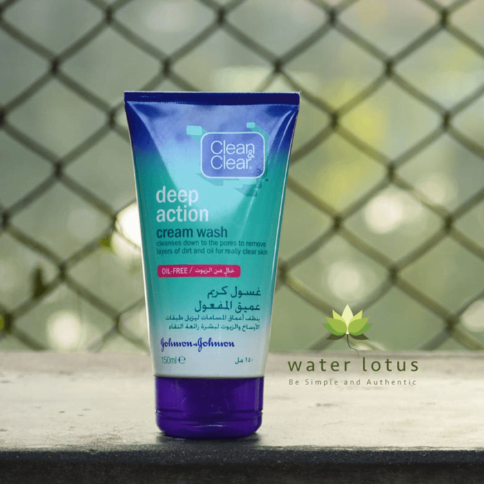 Clean & Clear Deep Action Cream Wash Clean & Clear Deep Action Cream Wash