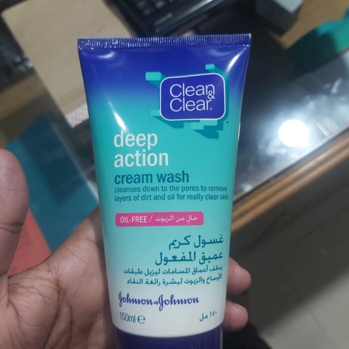 Clean & Clear Deep Action Cream Wash Clean & Clear Deep Action Cream Wash