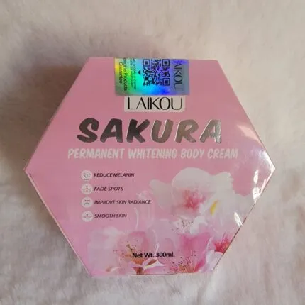 Laikou Sakura Permanent Whitening Body Cream