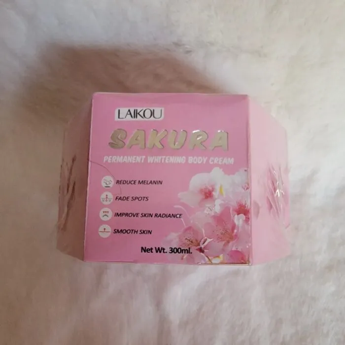 Laikou Sakura Permanent Whitening Body Cream