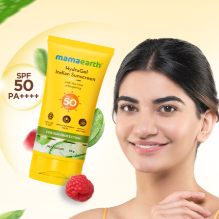Mamaearth HydraGel Indian Sunscreen