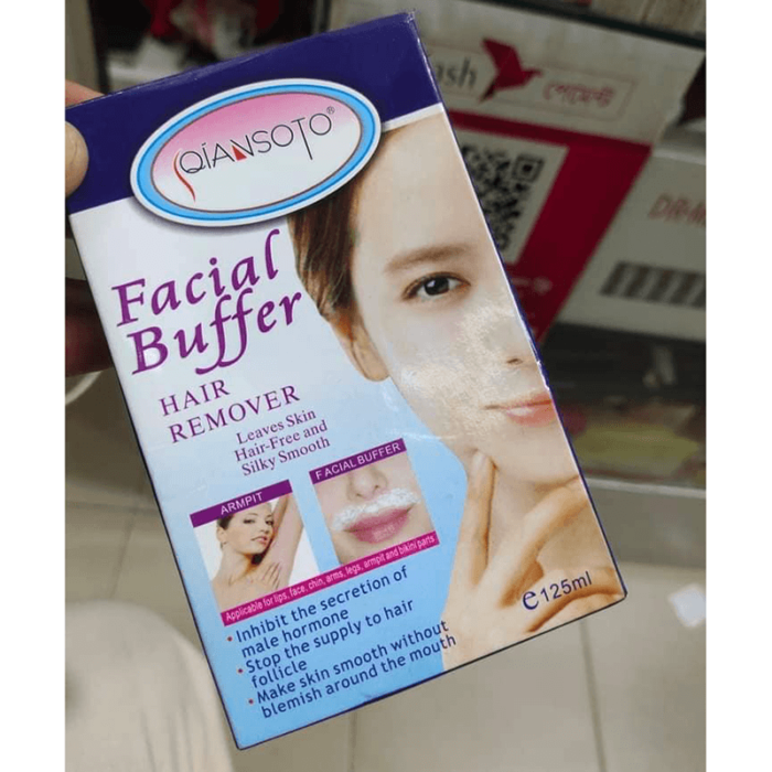 Qiansoto facial buffer Hair Remover Qiansoto facial buffer Hair Remover