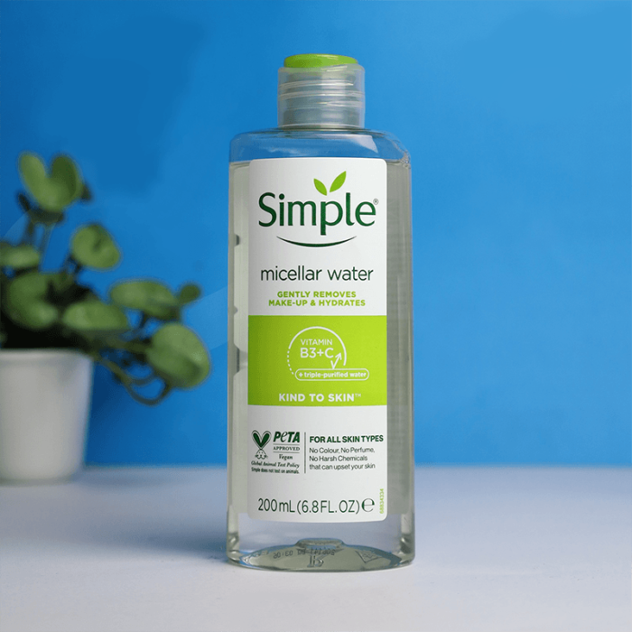 Simple Micellar Water Simple Micellar Water