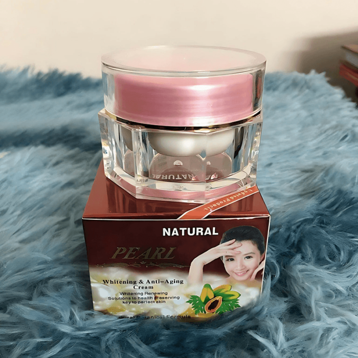 Natural Pearl Whitening & Anti-Aging Cream