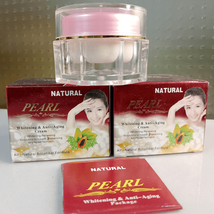 Natural Pearl Whitening & Anti-Aging Cream