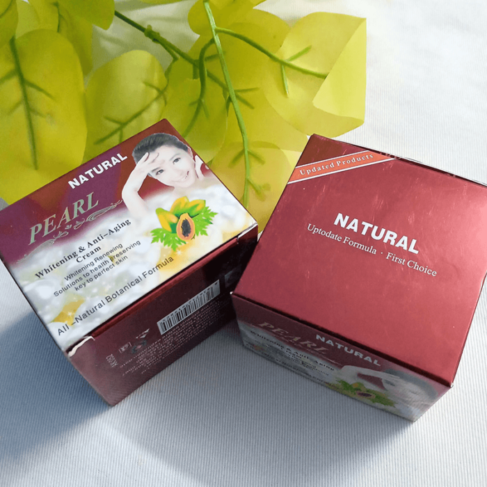 Natural Pearl Whitening & Anti-Aging Cream