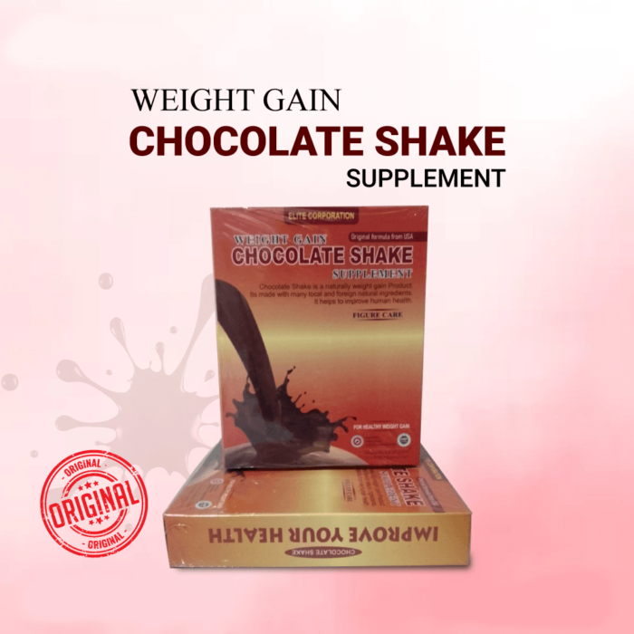 Weight Gain Chocolate Shake Supplement
