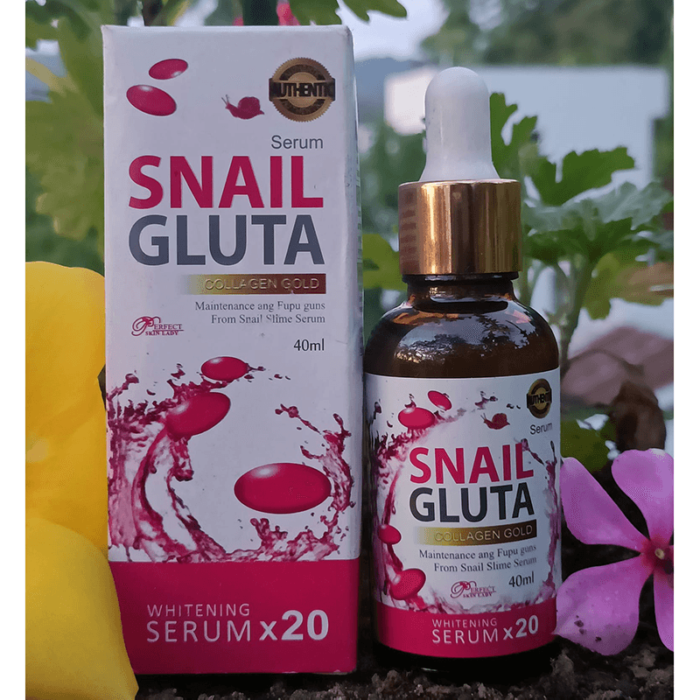 Snail Gluta Collagen Gold Serum Snail Gluta Collagen Gold Serum
