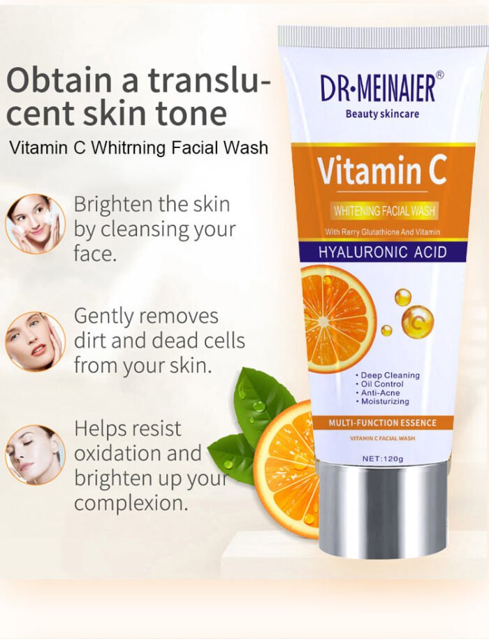 Dr.Meinaier Vitamin-C Whitening Face Wash Dr.Meinaier Vitamin-C Whitening Face Wash