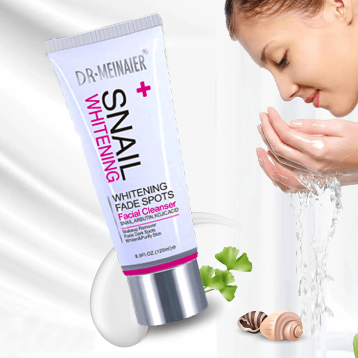 Dr Meinaier Snail Whitening Fade Spot Facial Cleanser