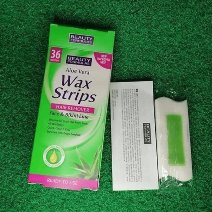 Beauty Formulas Hair Removal Wax Strips