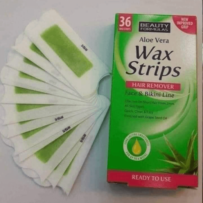 Beauty Formulas Hair Removal Wax Strips