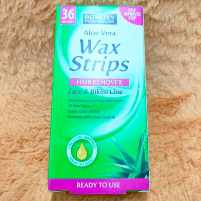 Beauty Formulas Hair Removal Wax Strips