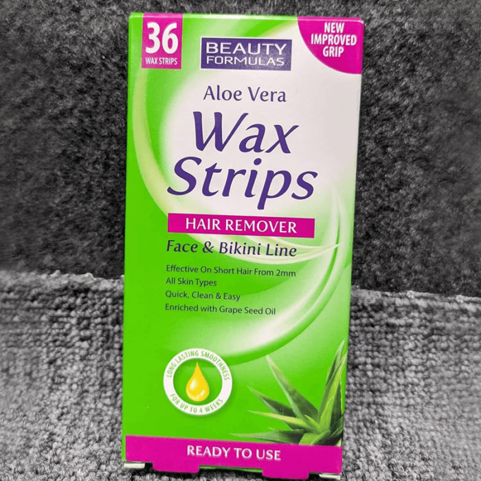 Beauty Formulas Hair Removal Wax Strips