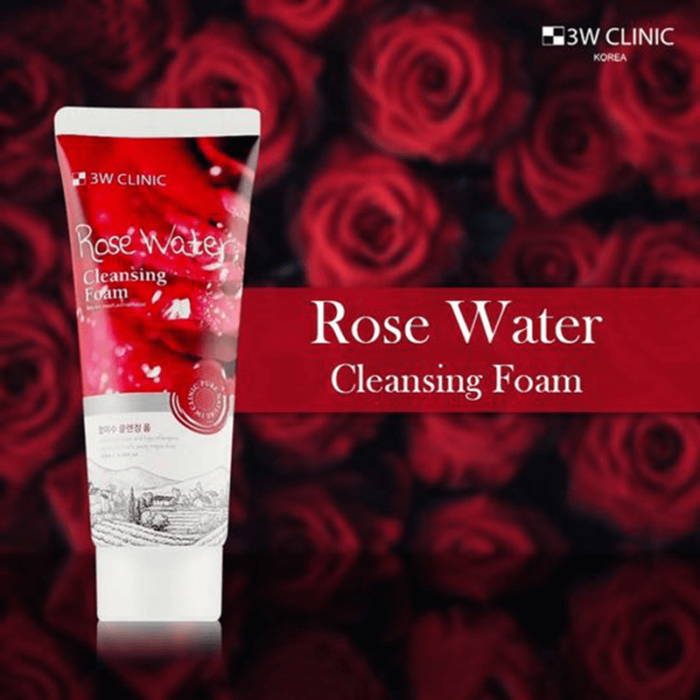 Rose Water Cleansing Foam Facewash Rose Water Cleansing Foam Facewash