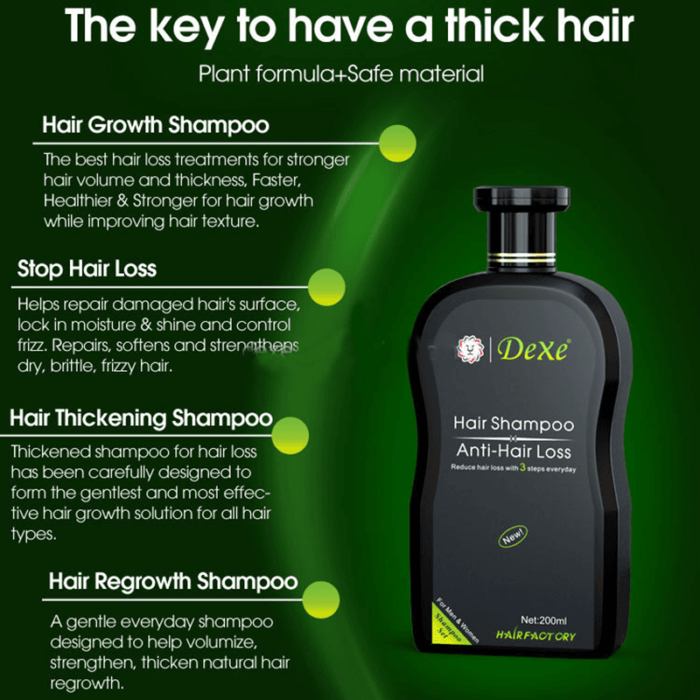 Dexe Hair Shampoo Anti Hair Loss Dexe Hair Shampoo Anti Hair Loss