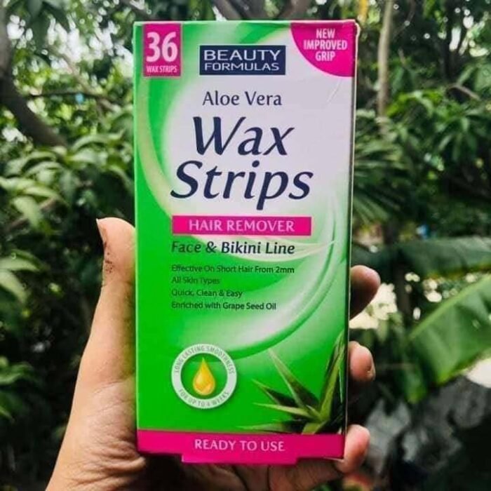Beauty Formulas Hair Removal Wax Strips