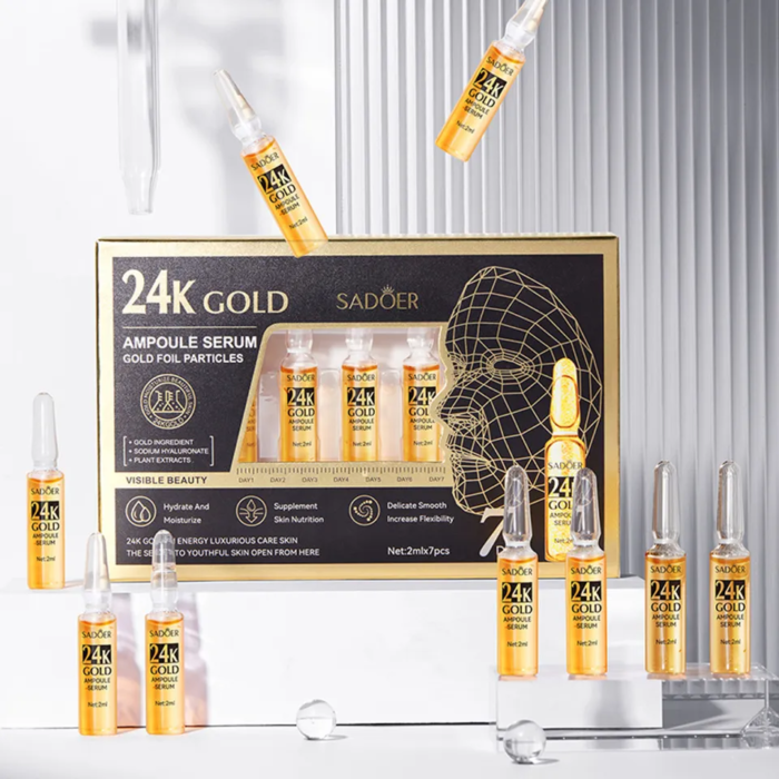 24K GOLD VC Injection Whitening & Brightening Serum