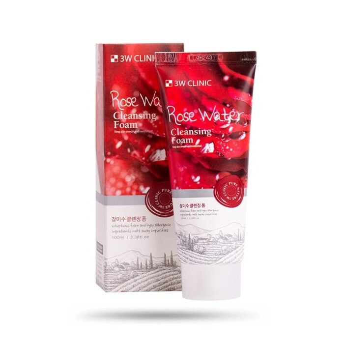 Rose Water Cleansing Foam Facewash Rose Water Cleansing Foam Facewash