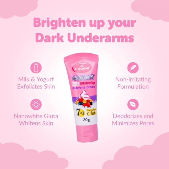 A BONNE YOGURT MILK Whitening Underarm Cream A BONNE YOGURT MILK Whitening Underarm Cream