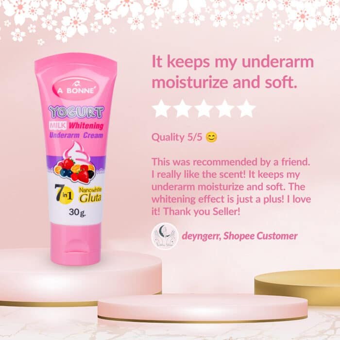 A BONNE YOGURT MILK Whitening Underarm Cream A BONNE YOGURT MILK Whitening Underarm Cream