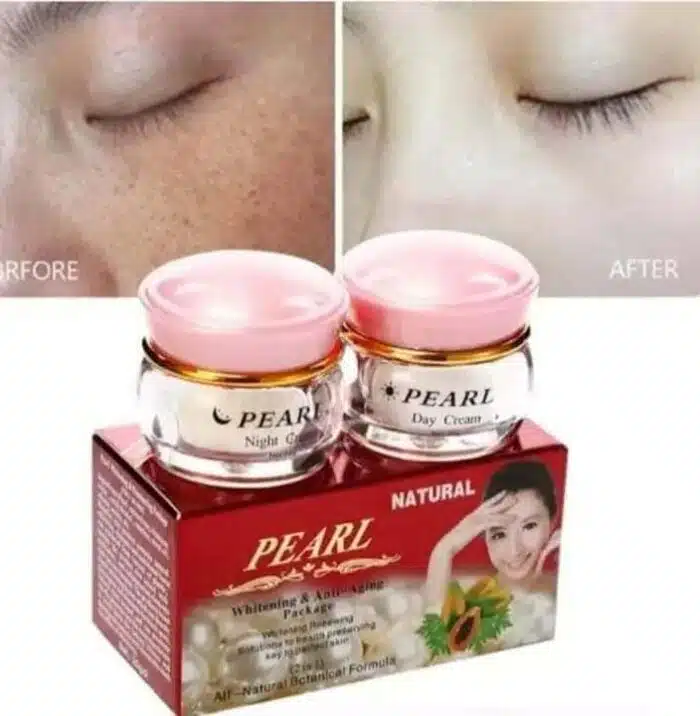 Natural Pearl Whitening & Anti -Aging Day and Night Cream