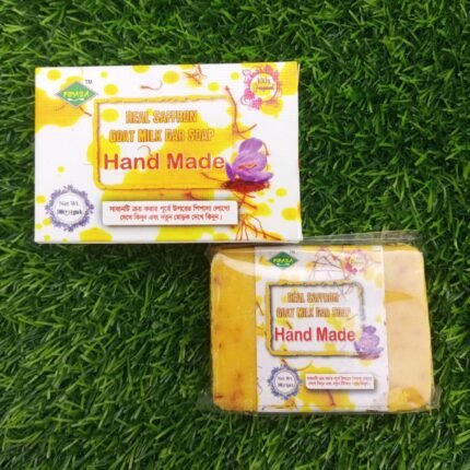 Real Saffron Goat Milk Bar Soap