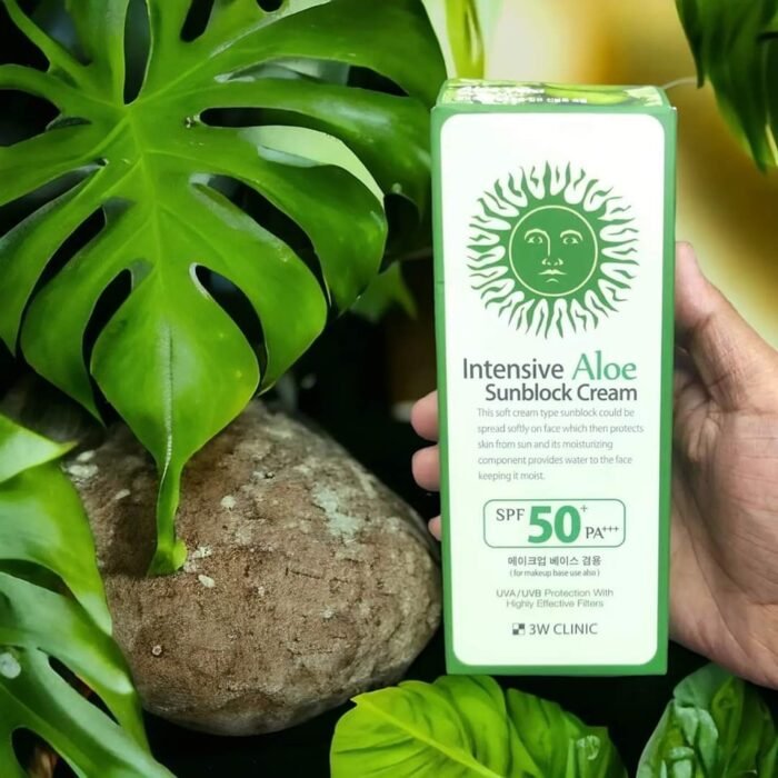 3W CLINIC Intensive Aloe Sunblock Cream