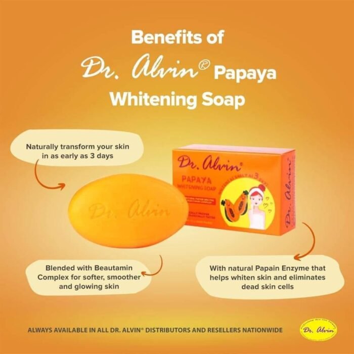 Dr. Alvin Papaya Whitening Soap