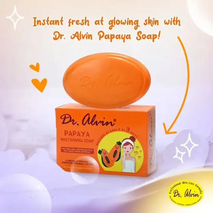 Dr. Alvin Papaya Whitening Soap