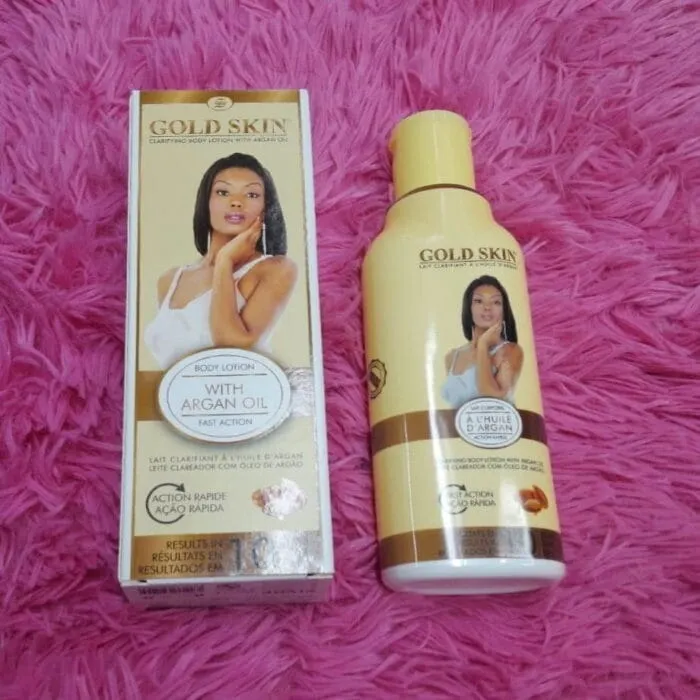 GOLD SKIN Clarifying Body Lotion with Argan Oil