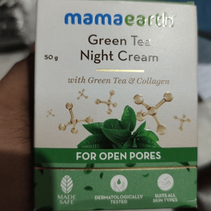 Mamaearth Green Tea Night Cream