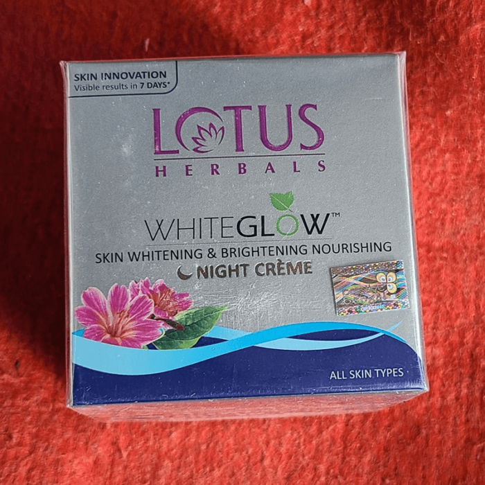 Lotus Hearbals White Glow Night Cream - Image 8