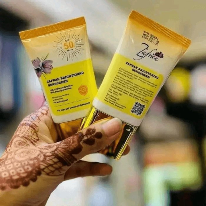 Zafran Brightening Sunscreen - Image 5