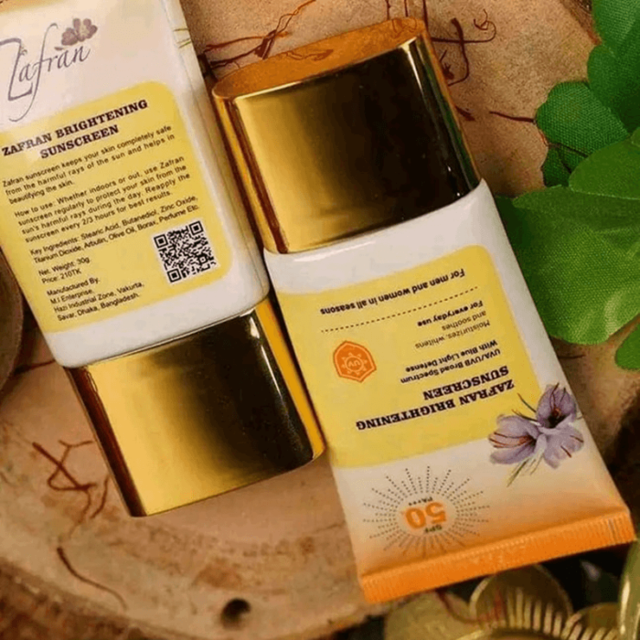Zafran Brightening Sunscreen - Image 6