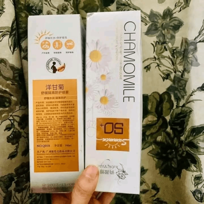 Chamomile Sunscreen Spray