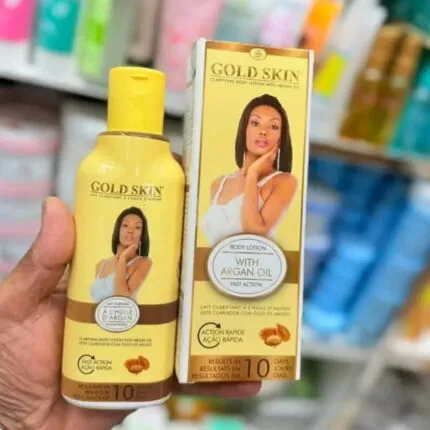 GOLD SKIN Clarifying Body Lotion with Argan Oil