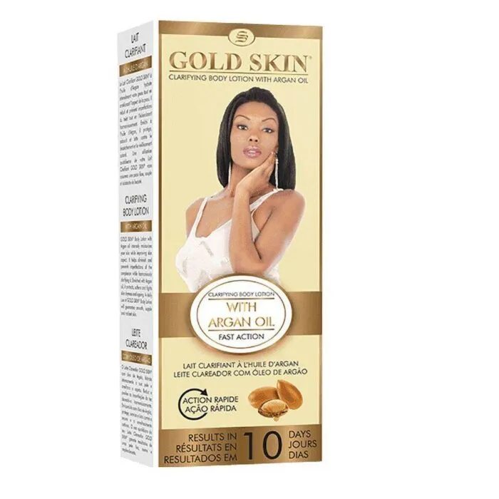 GOLD SKIN Clarifying Body Lotion with Argan Oil