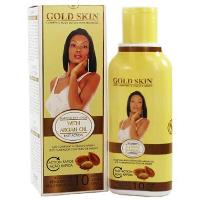 GOLD SKIN Clarifying Body Lotion with Argan Oil