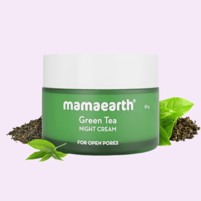 Mamaearth Green Tea Night Cream