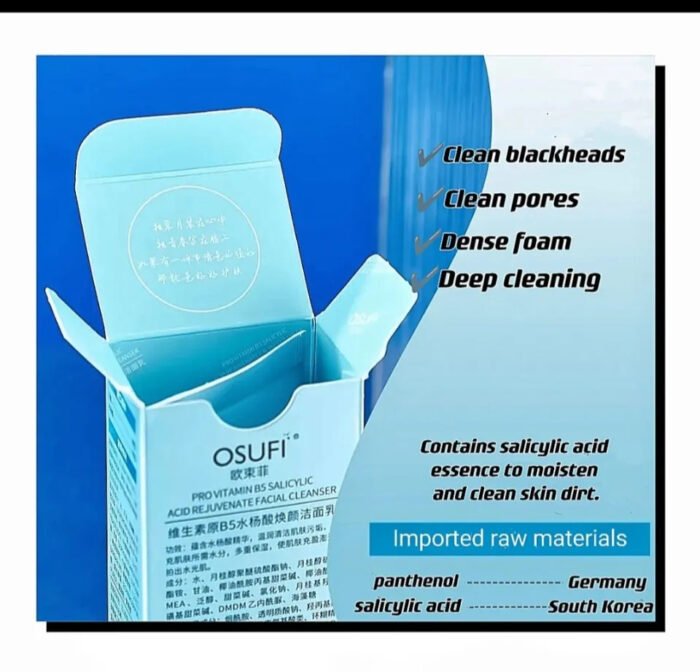 Osufi Salicylic Acid Rejuvenate Facial Cleanser