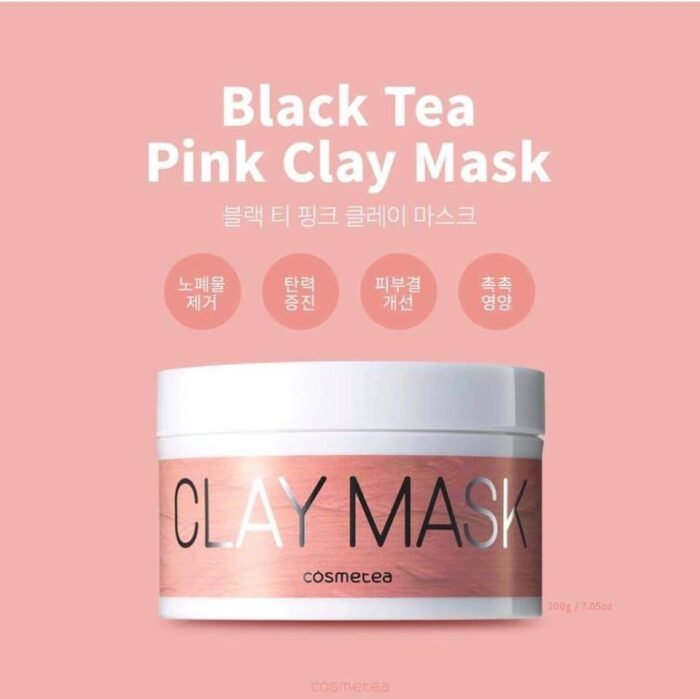 Cosmetea Black Tea Pink Clay Mask Cosmetea Black Tea Pink Clay Mask