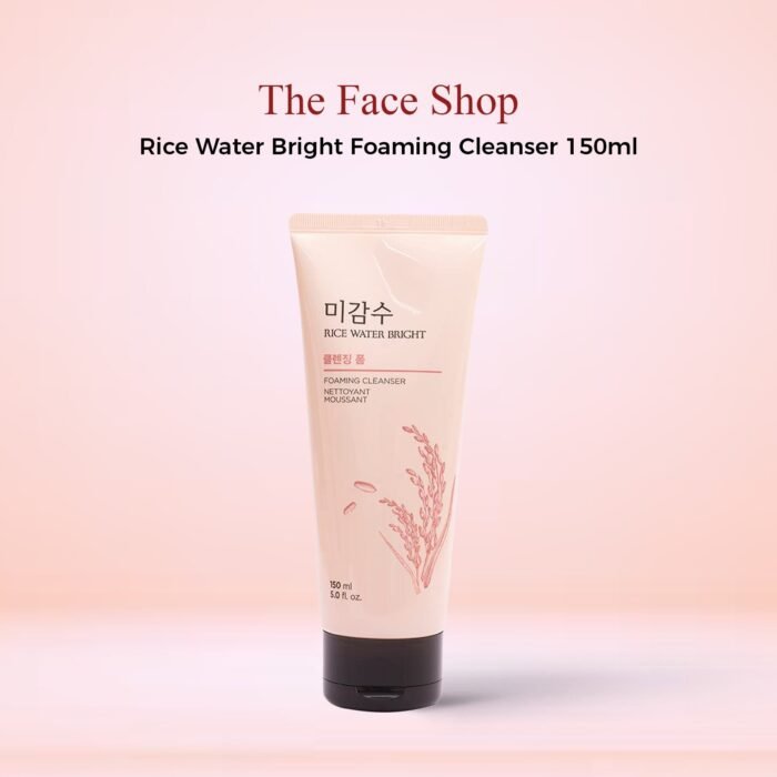 Rice Water Bright Cleansing Foam Face Wash - Image 4