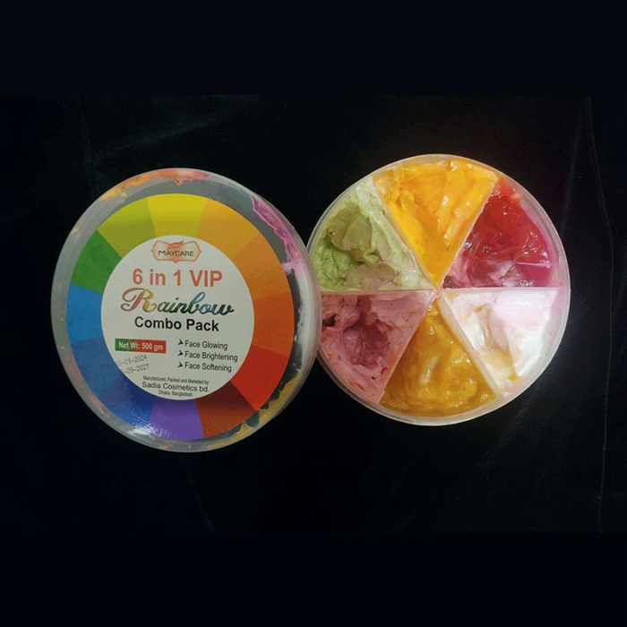 6 in 1 Rainbow Combo Pack