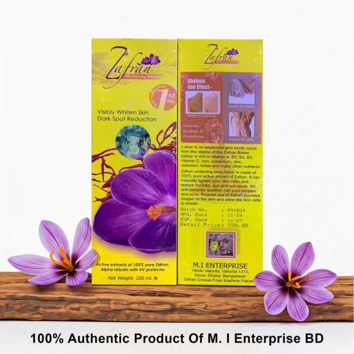 Zafran Whitening Lotion