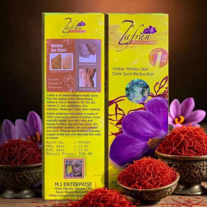 Zafran Whitening Lotion